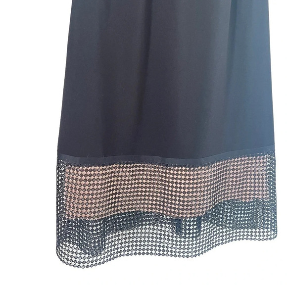 Theory Melaena Black Elevate Crepe Dress Black - Picture 8 of 11